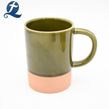 Taza de cerámica coloreada de la taza de café de la marca de los fabricantes de China